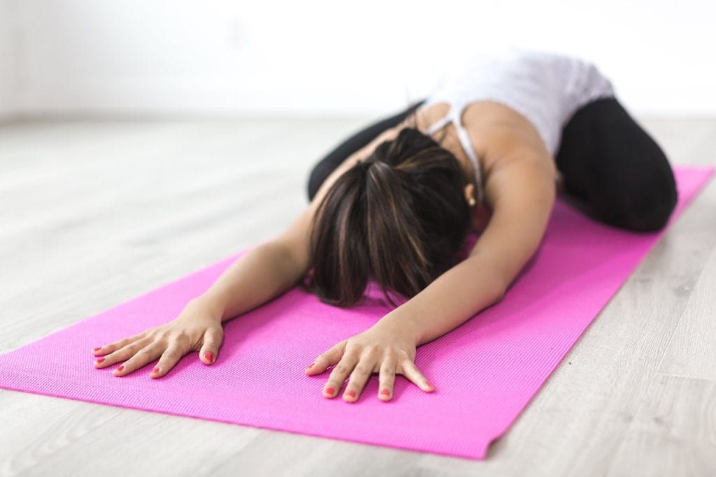 woman yoga stretching meditation 2573216