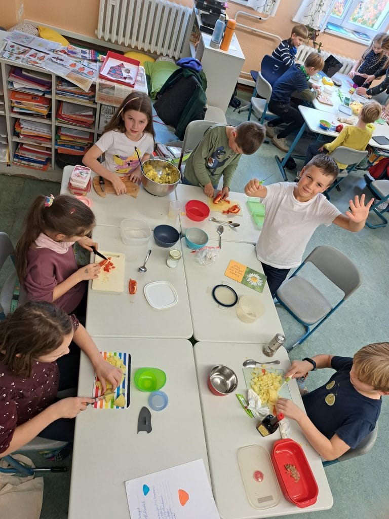Wenn das Klassenzimmer zur Großküche wird…