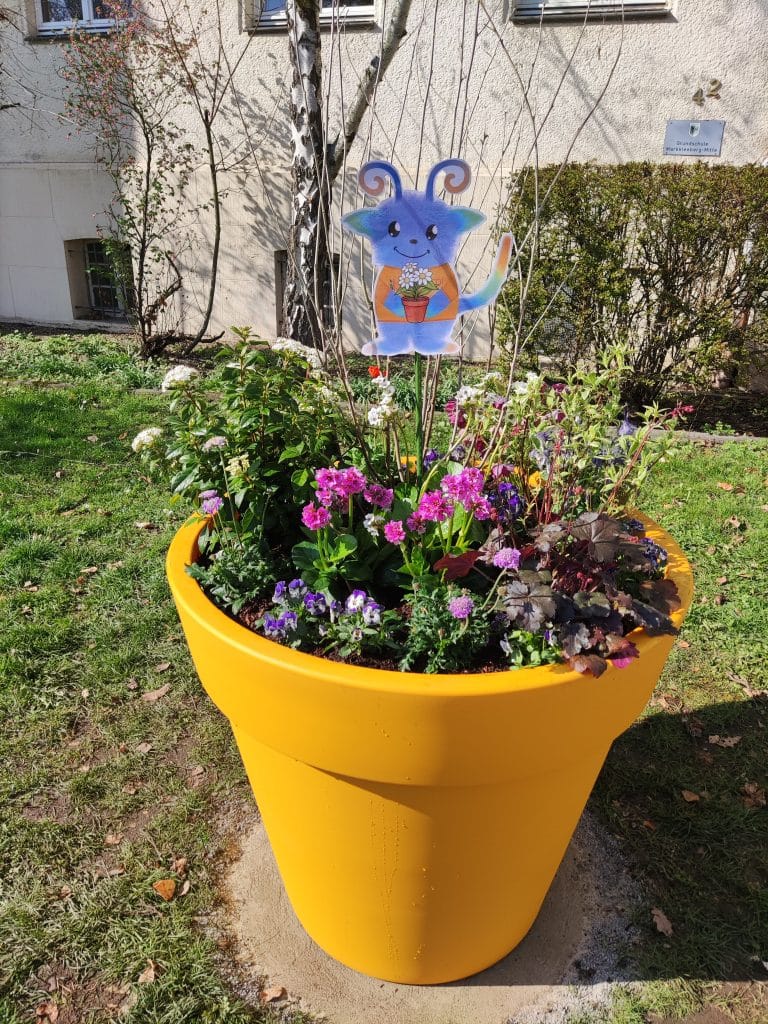 „Grün, Gelb, XXL: Markkleebergs Pflanzaktion geht weiter